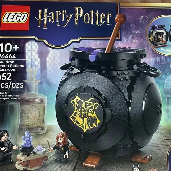 LEGO Harry Potter Collectible Cauldron Potions Set - Black, Gray, Yellow - Picture 7 of 9